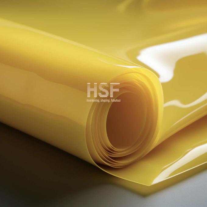 40μm Yellow Cast Polypropylene Silicone Coated Film product sample